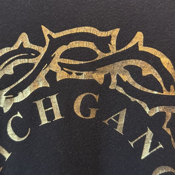 Rich Gang black and gold short sleeve T-shirt - Picture 6 of 7